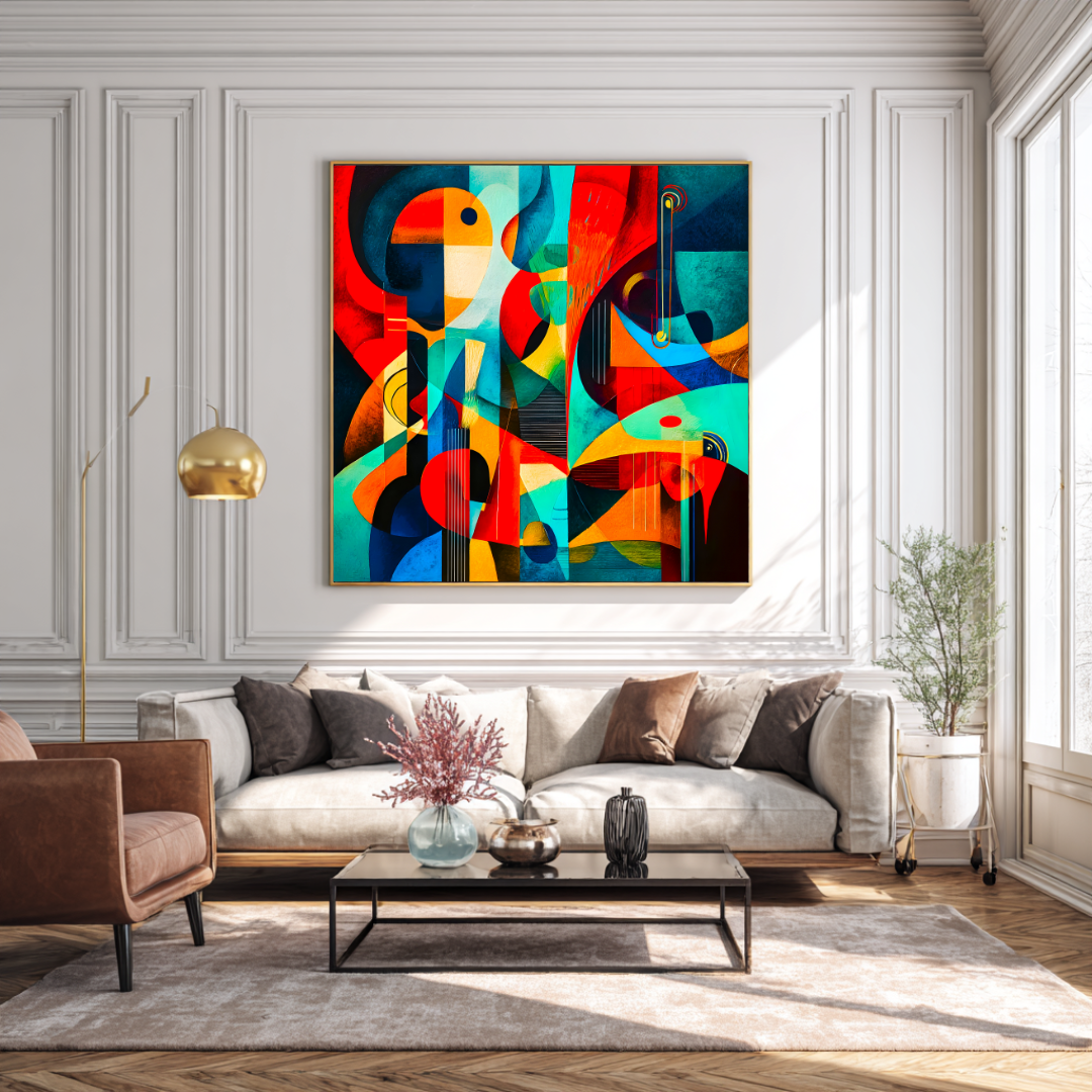 Site-specific color composition